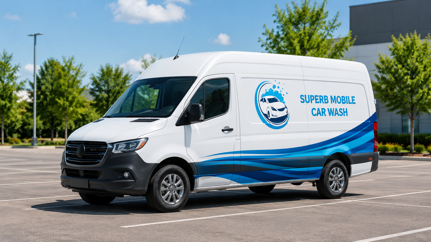 Mobile fleet wash vehicle